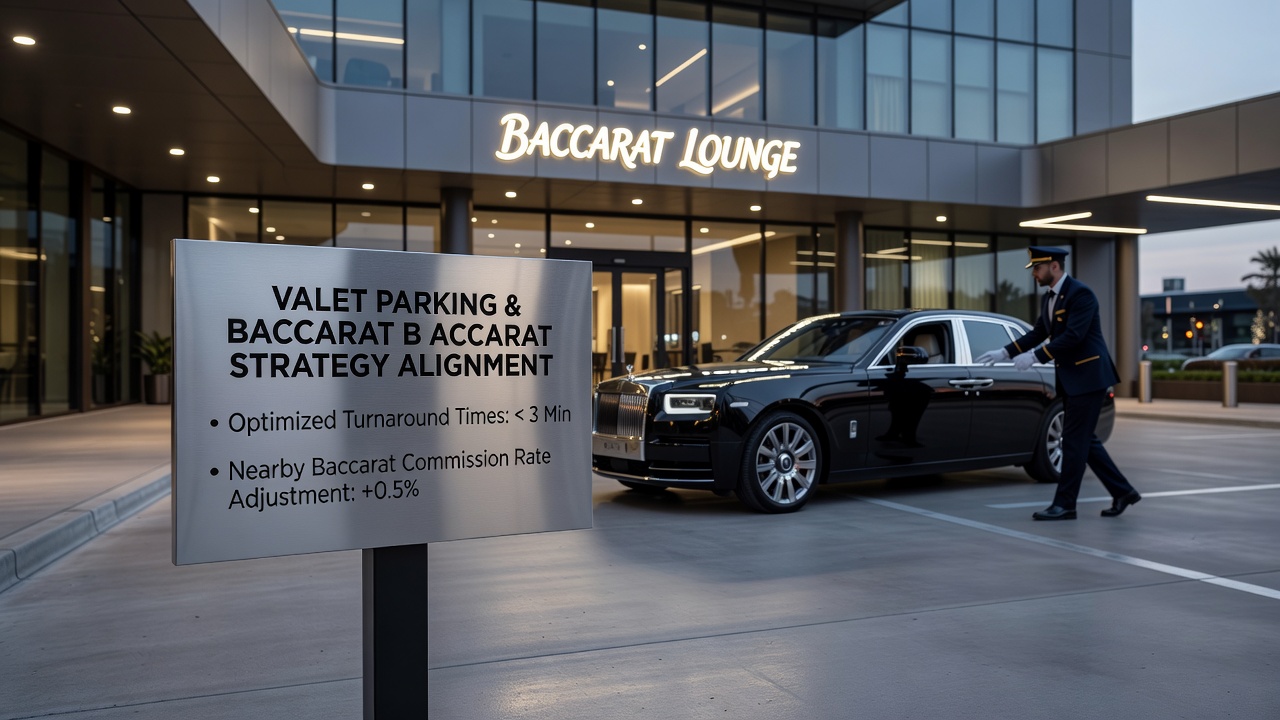 Baccarat gaming pit with players seated during peak evening hours at an integrated resort