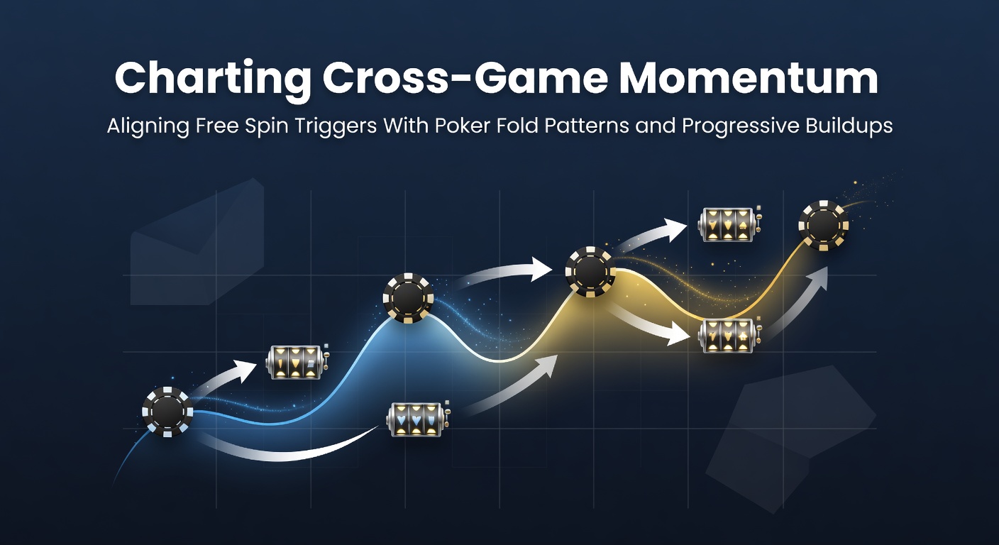 A detailed diagram showing overlapping timelines of slot free spin activations, poker fold sequences, and progressive jackpot meters in a casino gaming environment